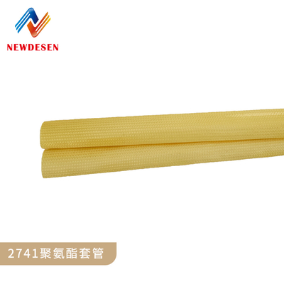2741 Fiberglass Sleeving Coated with Polyurethane for F Grade Insulating Sleeve